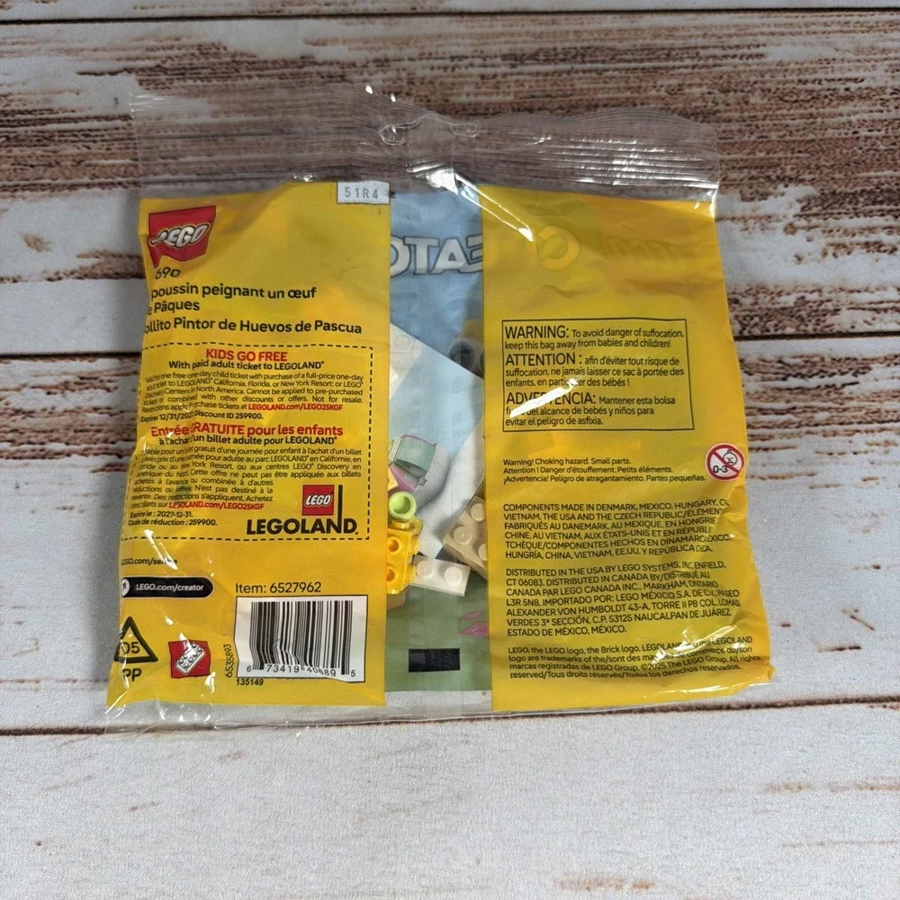 LEGO Creator 30690 Easter Egg Chick Painting Fun Polybag Sealed